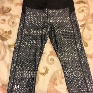 Under Armour black and grey leggings
